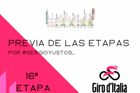Previa 16ª etapa Giro d'Italia 2025