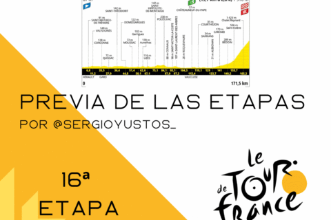 Previa 16ª etapa Tour de Francia 2025