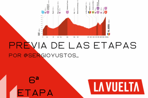 Previa 6ª etapa La Vuelta 2025