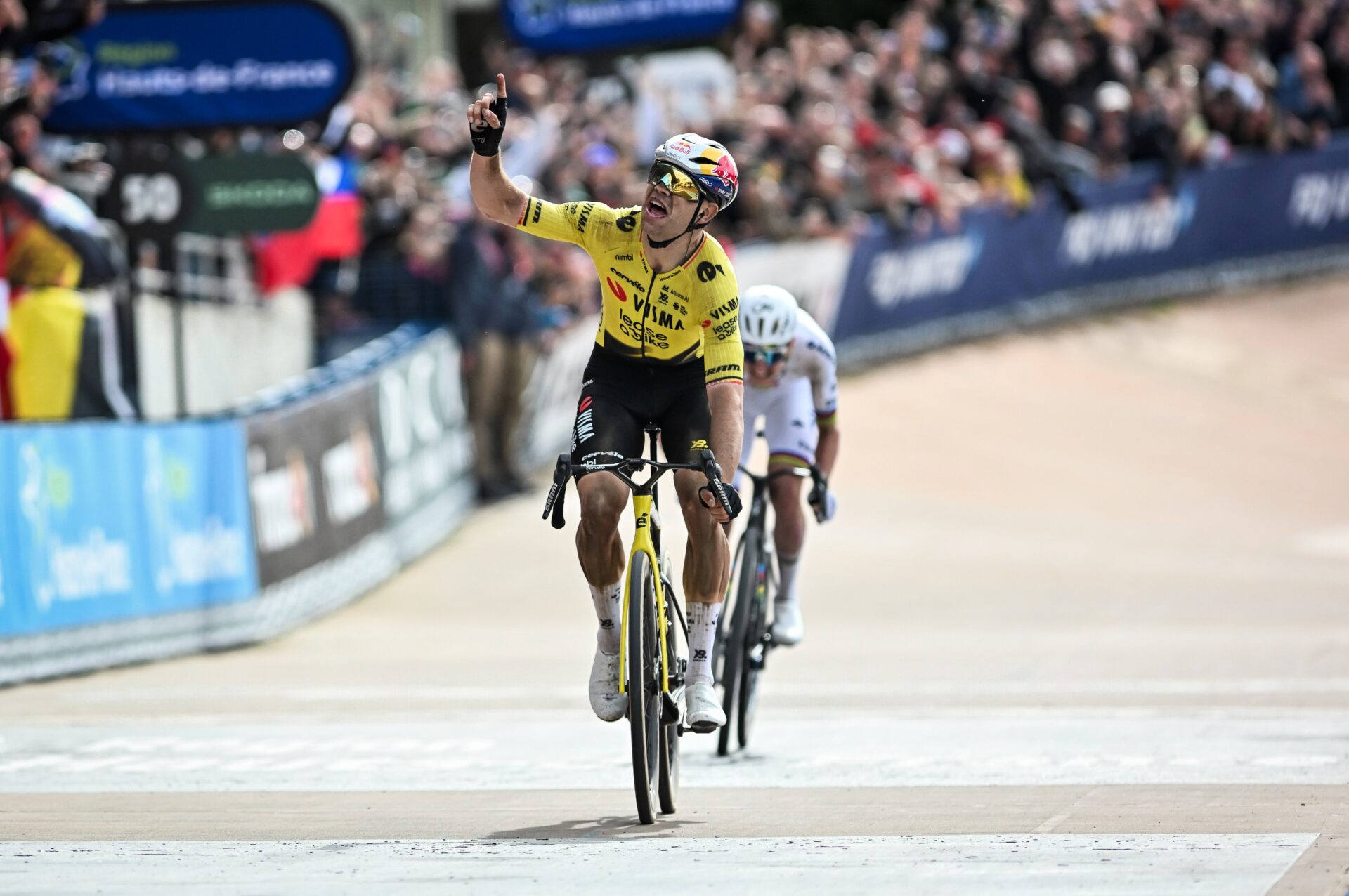 El día que Wout van Aert salió del infierno