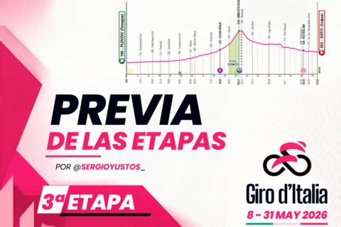 Previa 3ª etapa - Giro d’Italia 2026