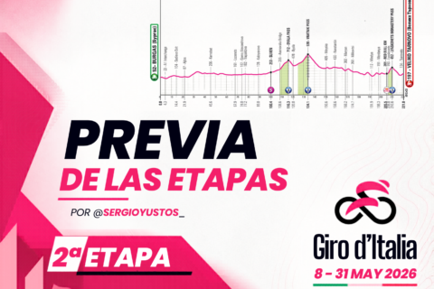Previa 2ª etapa - Giro d’Italia 2026