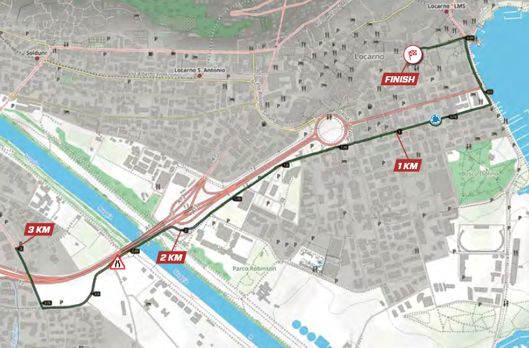 Últimos km Etapa 2 Tour de Suisse Women 2026