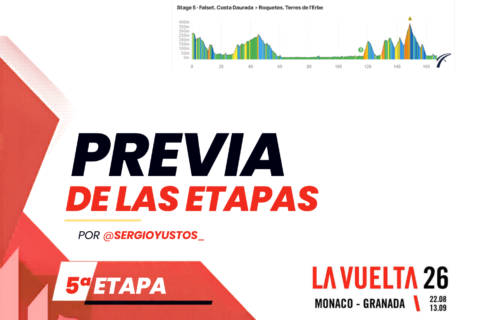 Previa 5ª etapa - La Vuelta a España 2026
