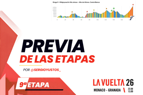 Previa 9ª etapa - La Vuelta a España 2026